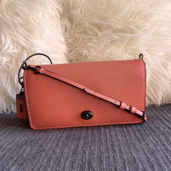 Coach Crossbody Bag with Detachable Crossbody Strap - Picture 1 of 3